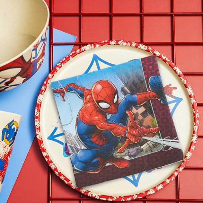 511860 SPIDER-MAN "WEBBED WONDERLUNCHEON NAPKINS, 16 PCS, PARTY FAVOR - Image 3
